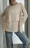 Letnia Swobodna Bluzka COS Beż Casual Chic